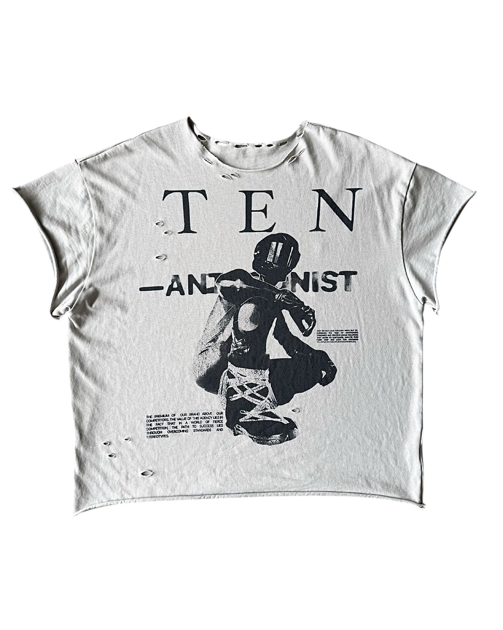 ANTAGONIST TEE - OFF WHITE