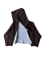 EYELET HOODIE