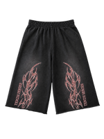 CYBERSIGILISM SHORTS - BLACK