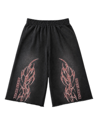 CYBERSIGILISM SHORTS - BLACK