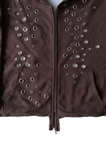 EYELET HOODIE