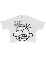 NO SQUARES TEE - WHITE