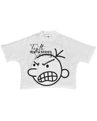 NO SQUARES TEE - WHITE