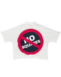 NO SQUARES TEE - WHITE