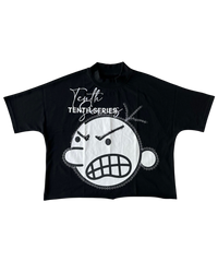 NO SQUARES TEE - BLACK