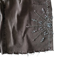 MONOGRAM MIRROR JORTS